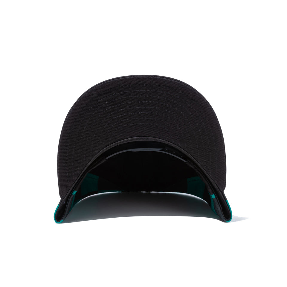 Youth 9FIFTY 鬼滅の刃 竈門炭治郎 フラッグロゴ ブラック