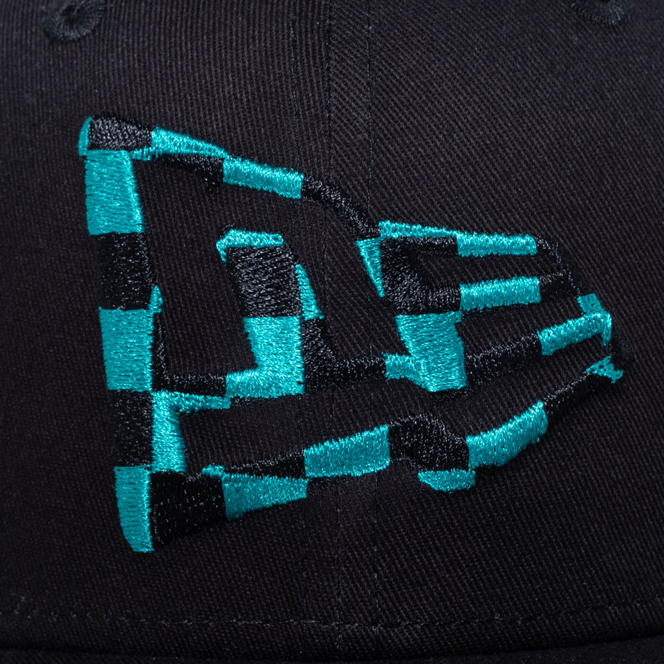 Youth 9FIFTY 鬼滅の刃 竈門炭治郎 フラッグロゴ ブラック