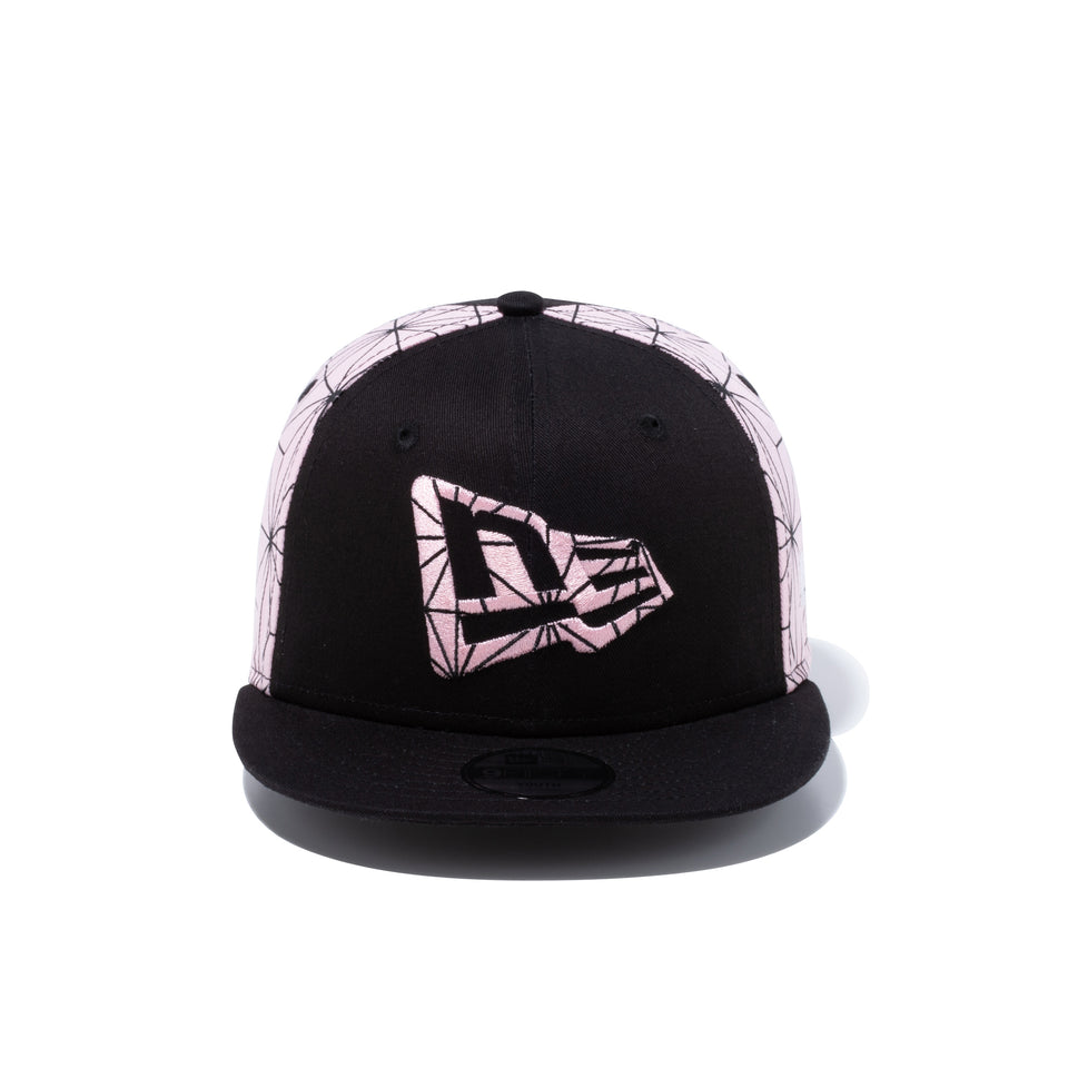 Youth 9FIFTY 鬼滅の刃 竈門禰豆子 フラッグロゴ ブラック