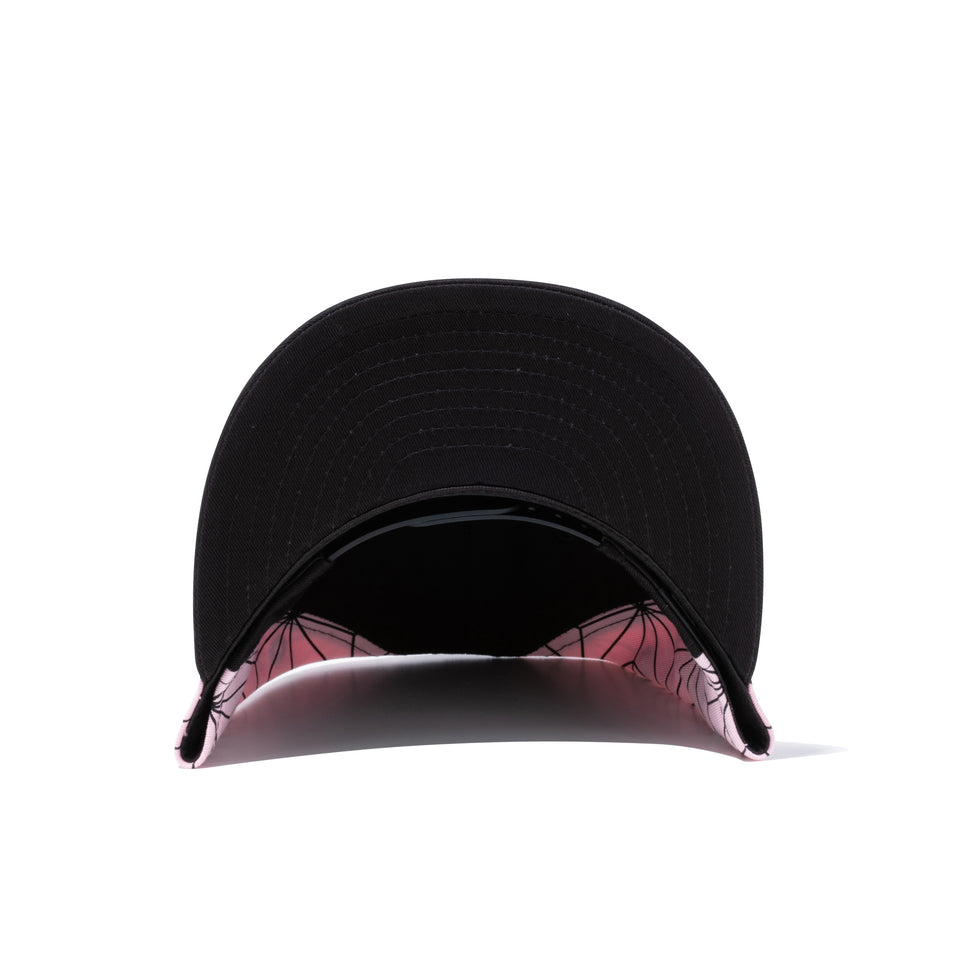 Youth 9FIFTY 鬼滅の刃 竈門禰豆子 フラッグロゴ ブラック