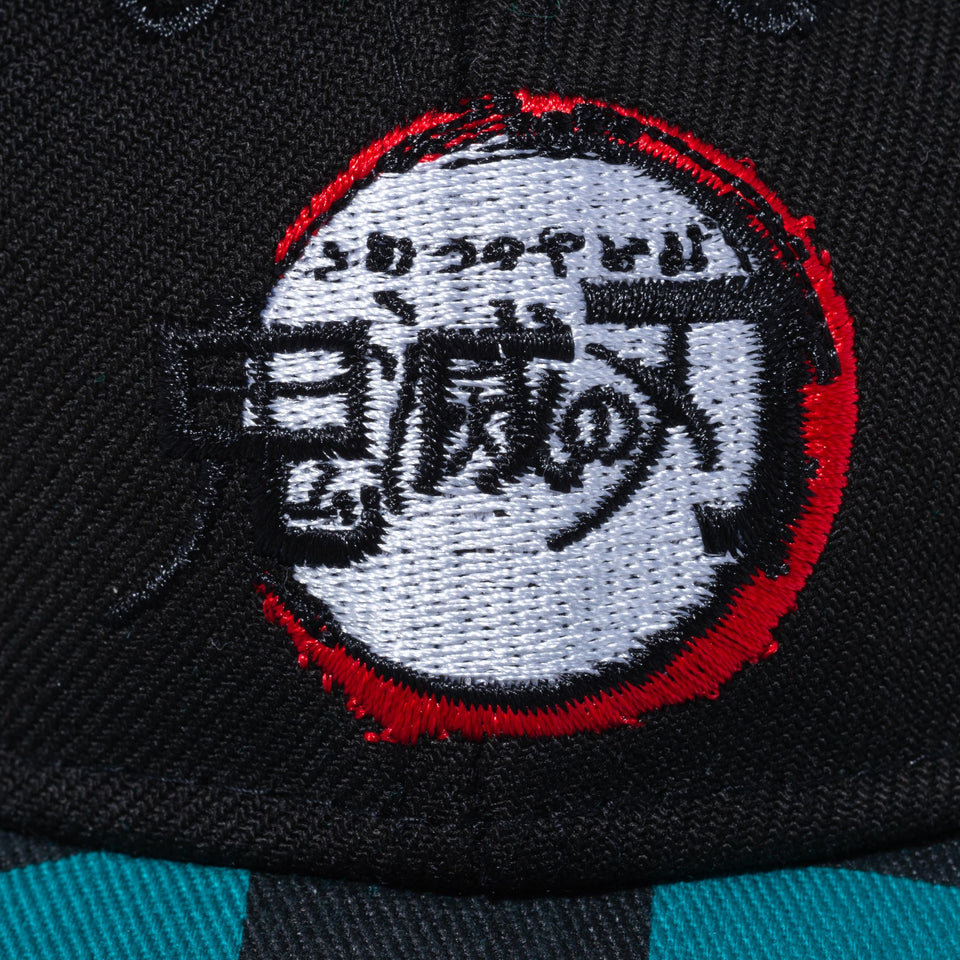 【ゴルフ】 キャップポーチ S 鬼滅の刃 タイトルロゴ ブラック