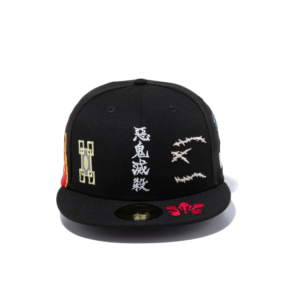 59FIFTY 鬼滅の刃 柱 オールオーバー ブラック