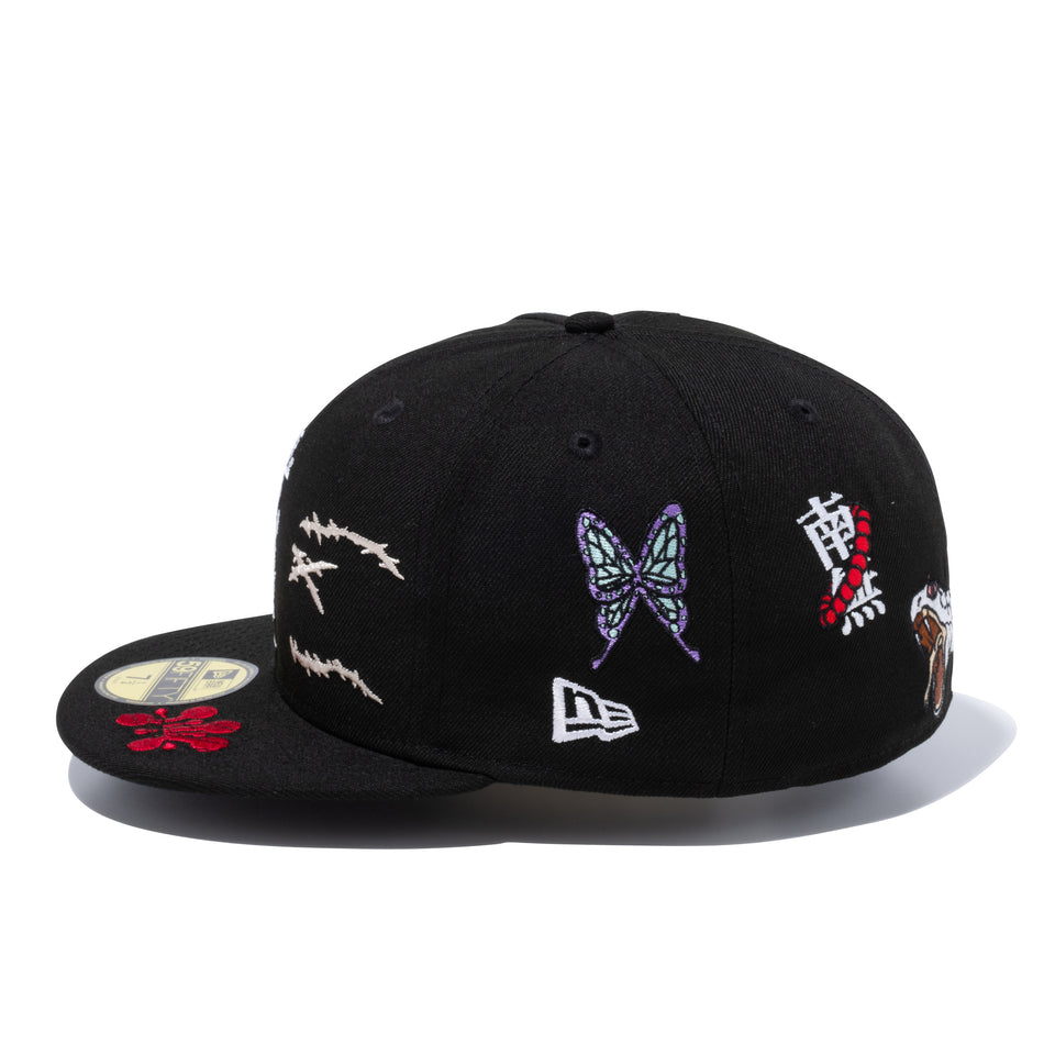 59FIFTY 鬼滅の刃 柱 オールオーバー ブラック