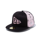 59FIFTY 鬼滅の刃 竈門禰豆子 フラッグロゴ ブラック