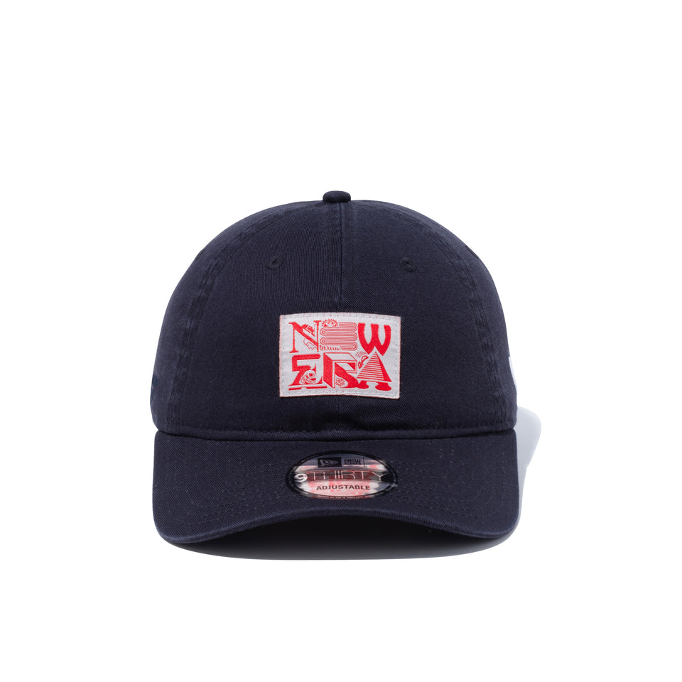 9THIRTY ERIC ELMS エリック・エルムス タイポグラフィー ネイビー