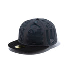 59FIFTY ERIC ELMS エリック・エルムス アートワーク グレー ブラックバイザー