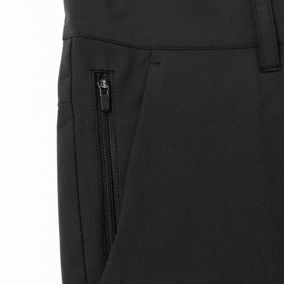 【ゴルフ】 テーパード ストレッチパンツ ブラック