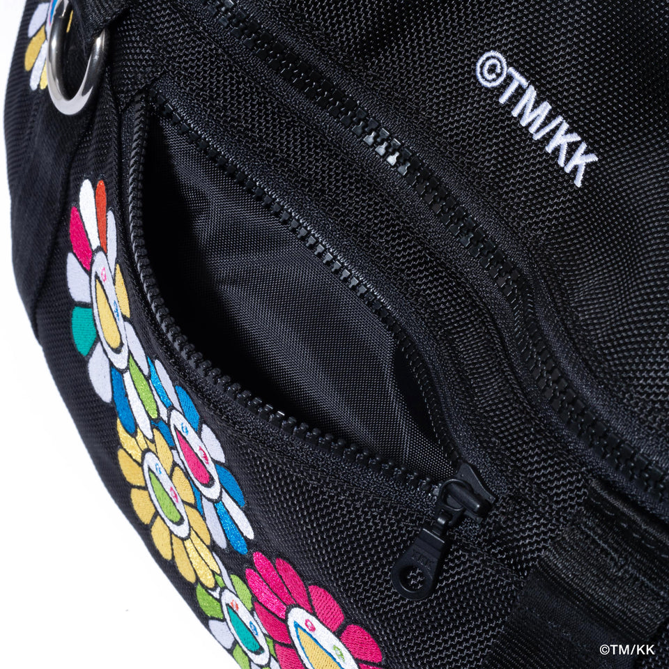 WAIST BAG TAKASHI MURAKAMI FLOWER BLACK