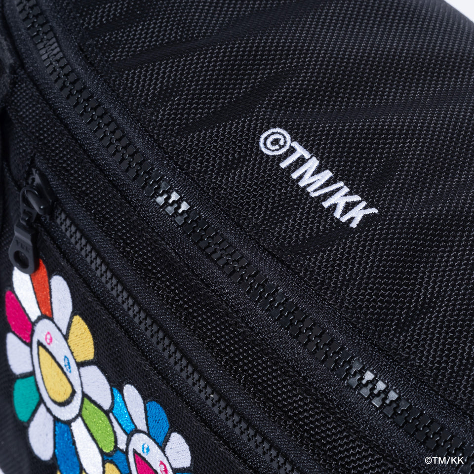 WAIST BAG TAKASHI MURAKAMI FLOWER BLACK