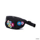 WAIST BAG TAKASHI MURAKAMI FLOWER BLACK