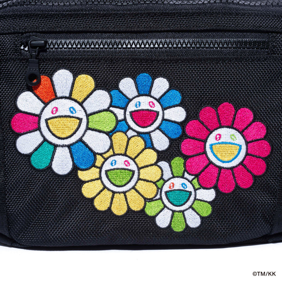 WAIST BAG TAKASHI MURAKAMI FLOWER BLACK