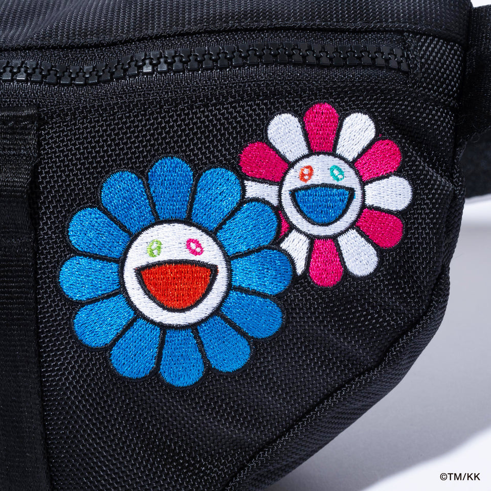 WAIST BAG TAKASHI MURAKAMI FLOWER BLACK