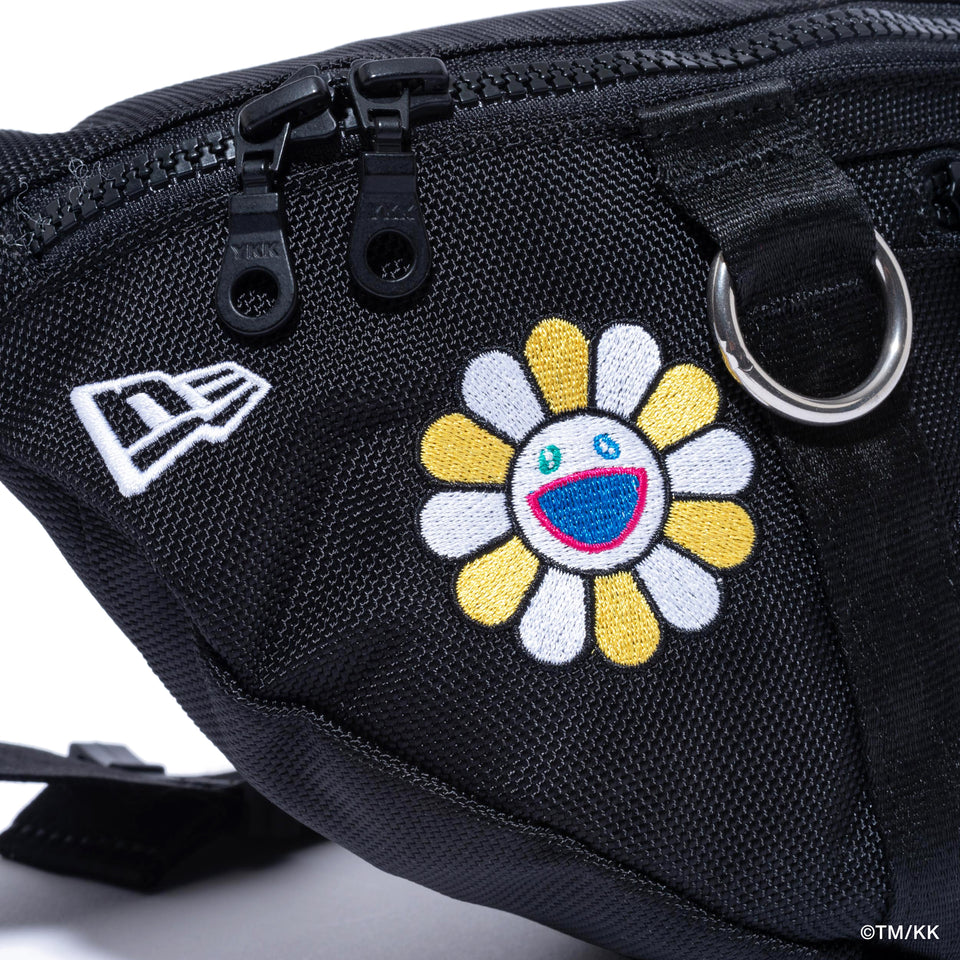 WAIST BAG TAKASHI MURAKAMI FLOWER BLACK