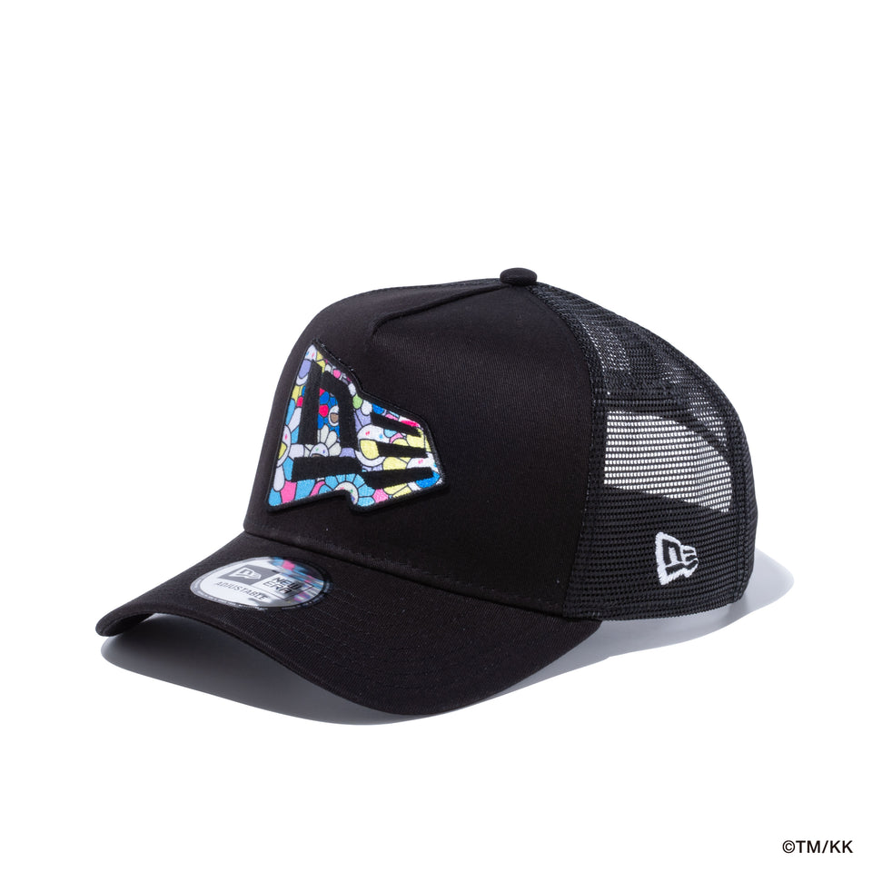 9FORTY A-Frame Trucker TAKASHI MURAKAMI FLAG BLACK