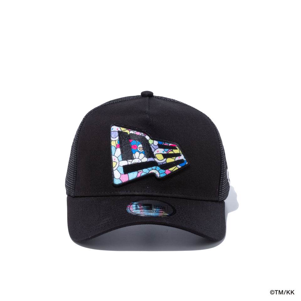 9FORTY A-Frame Trucker TAKASHI MURAKAMI FLAG BLACK