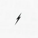 半袖 コットン Tシャツ LIGHTNING BOLT ライトニングボルト 稲妻 ホワイト レギュラーフィット