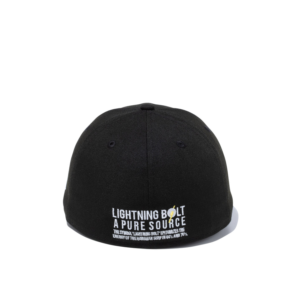 LP 59FIFTY LIGHTNING BOLT ライトニングボルト ブランドロゴ ブラック