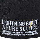 LP 59FIFTY LIGHTNING BOLT ライトニングボルト ブランドロゴ ブラック