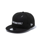 9FIFTY LIGHTNING BOLT ライトニングボルト ブランドネーム ブラック