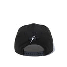 9FIFTY LIGHTNING BOLT ライトニングボルト ブランドネーム ブラック