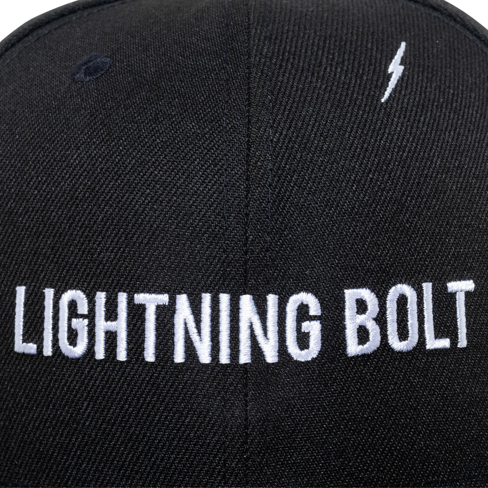 9FIFTY LIGHTNING BOLT ライトニングボルト ブランドネーム ブラック