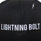 9FIFTY LIGHTNING BOLT ライトニングボルト ブランドネーム ブラック