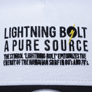 9FORTY A-Frame トラッカー LIGHTNING BOLT ライトニングボルト ブランドフィロソフィー ホワイト / ブラック