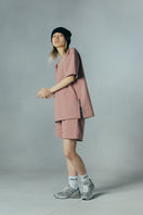 ポンチ ショートパンツ NEW ERA BLACK LABEL ピンク
