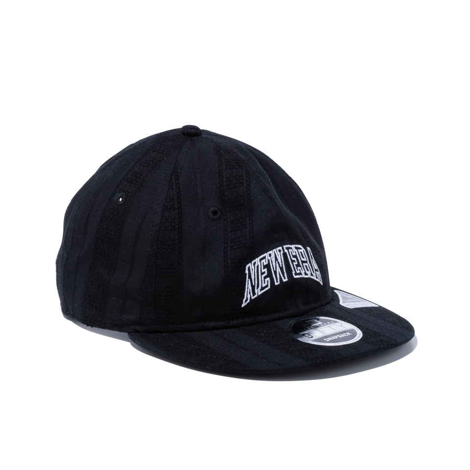 RC 9FIFTY NEW ERA BLACK LABEL アーチロゴ ブラック