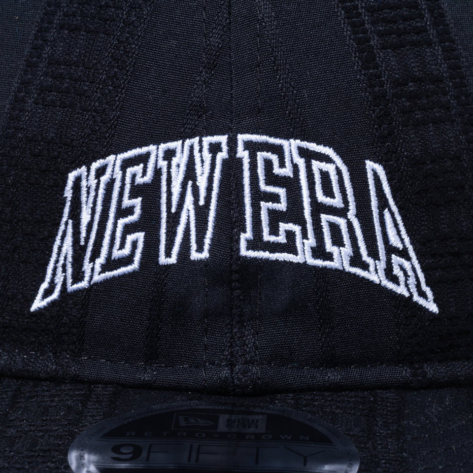 RC 9FIFTY NEW ERA BLACK LABEL アーチロゴ ブラック