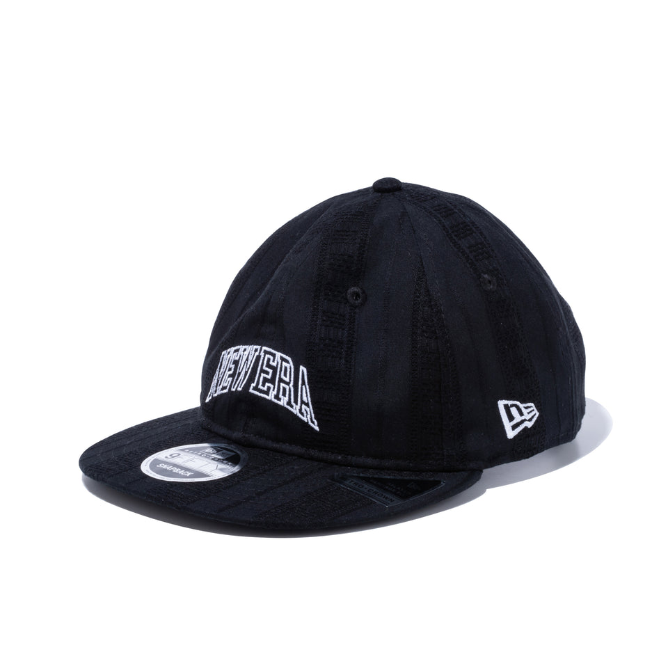 RC 9FIFTY NEW ERA BLACK LABEL アーチロゴ ブラック