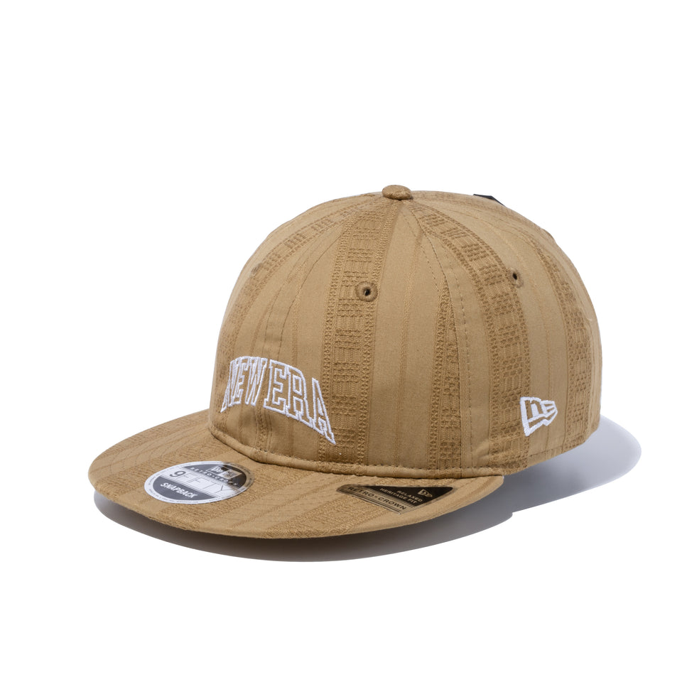 RC 9FIFTY NEW ERA BLACK LABEL アーチロゴ ベージュ
