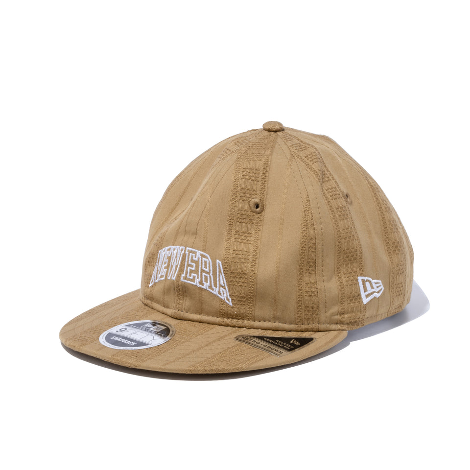 RC 9FIFTY NEW ERA BLACK LABEL アーチロゴ ベージュ