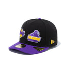 PC 59FIFTY XLARGE x NBA ロサンゼルス・レイカーズ ブラック トゥルーパープルバイザー