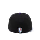 PC 59FIFTY XLARGE x NBA ロサンゼルス・レイカーズ ブラック トゥルーパープルバイザー