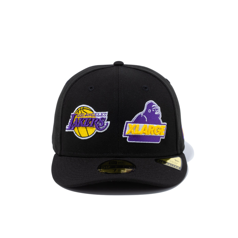 PC 59FIFTY XLARGE x NBA ロサンゼルス・レイカーズ ブラック