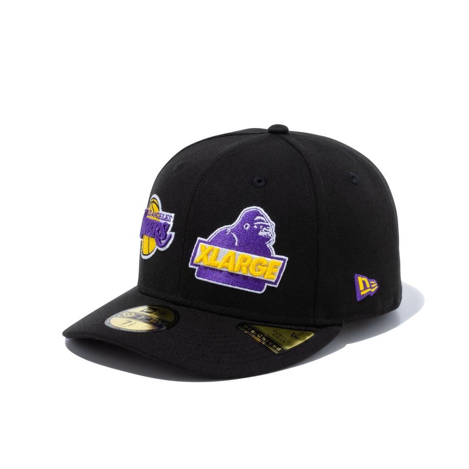 PC 59FIFTY XLARGE x NBA ロサンゼルス・レイカーズ ブラック