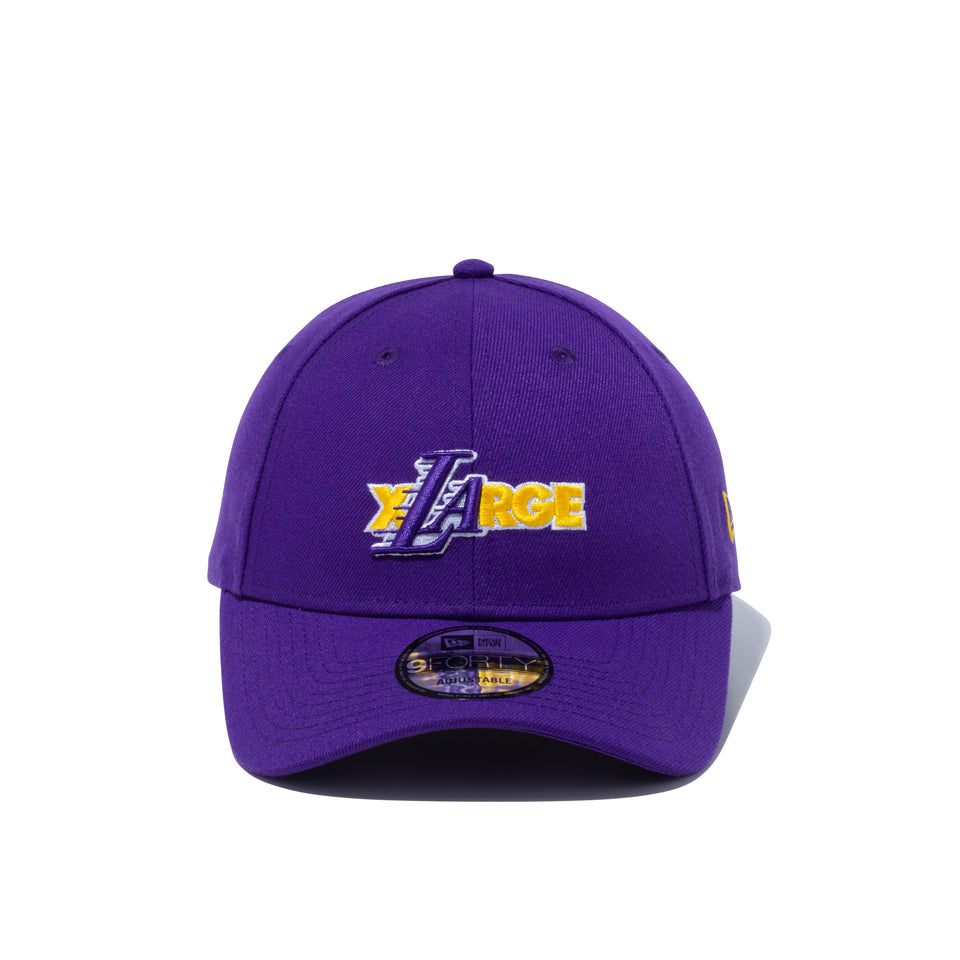 9FORTY XLARGE x NBA ロサンゼルス・レイカーズ パープル