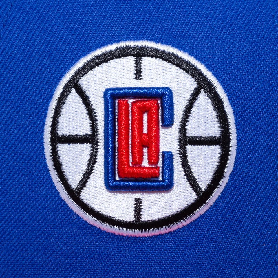 PC 59FIFTY XLARGE x NBA ロサンゼルス・クリッパーズ マジェスティックブルー フロントドアレッドバイザー