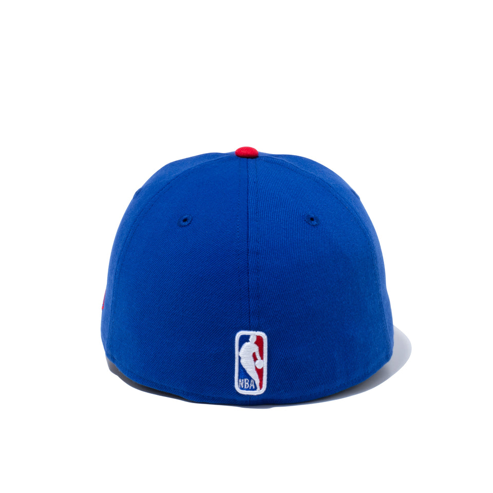 PC 59FIFTY XLARGE x NBA ロサンゼルス・クリッパーズ マジェスティックブルー フロントドアレッドバイザー
