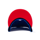 PC 59FIFTY XLARGE x NBA ロサンゼルス・クリッパーズ マジェスティックブルー フロントドアレッドバイザー