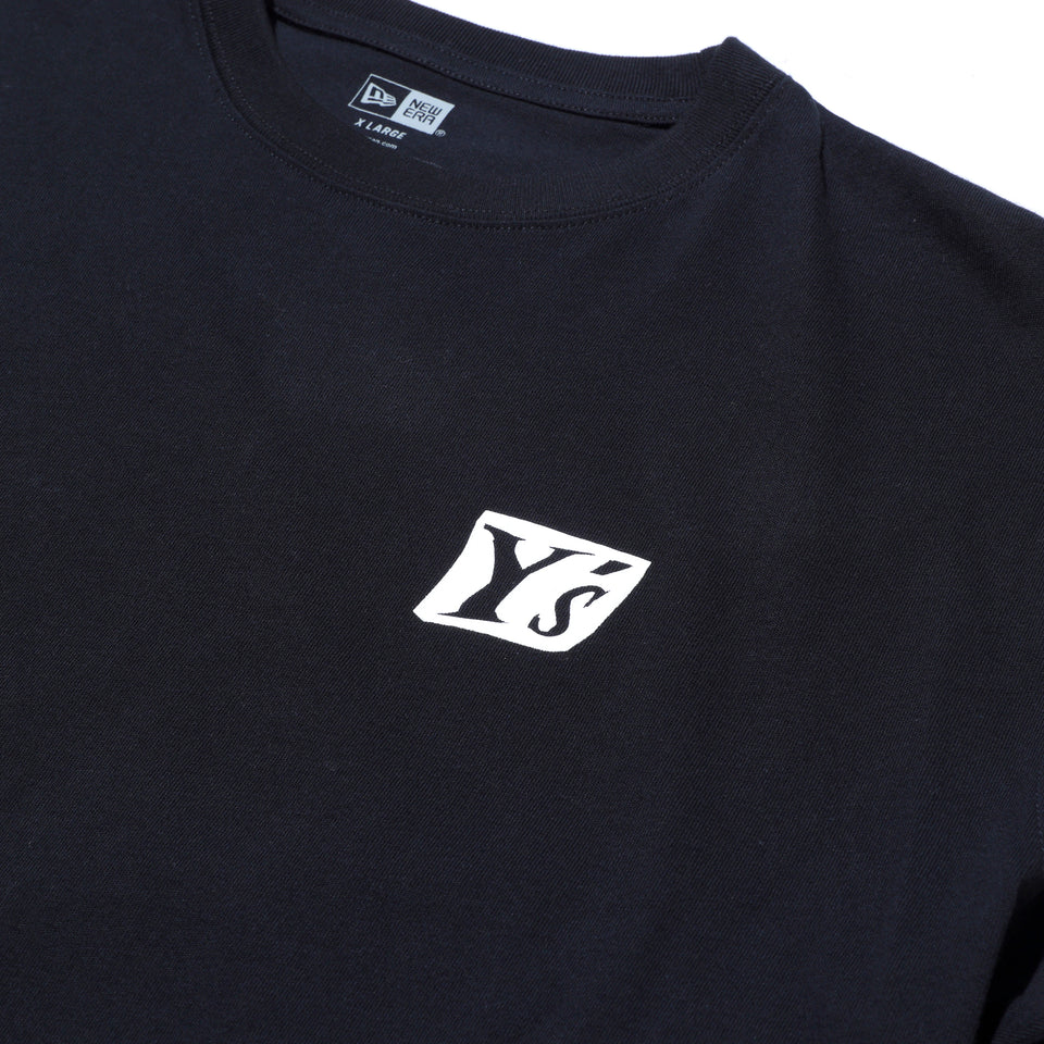 長袖 コットン Tシャツ Y's SS22 アイコン ブラック レギュラーフィット