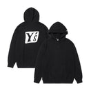 裏毛 プルオーバーフーディー Y's SS22 アイコン ブラック