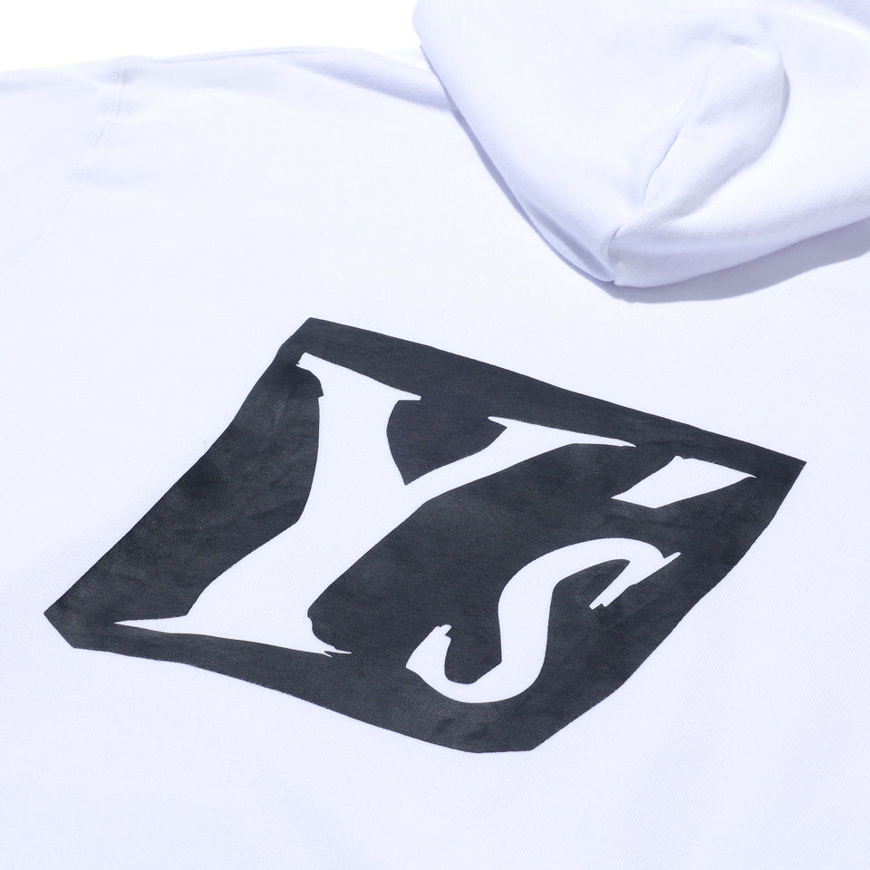裏毛 プルオーバーフーディー Y's SS22 アイコン ホワイト