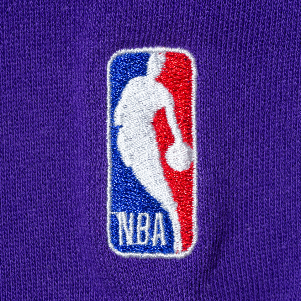裏毛 スウェット クルーネック XLARGE x NBA ロサンゼルス・レイカーズ パープル