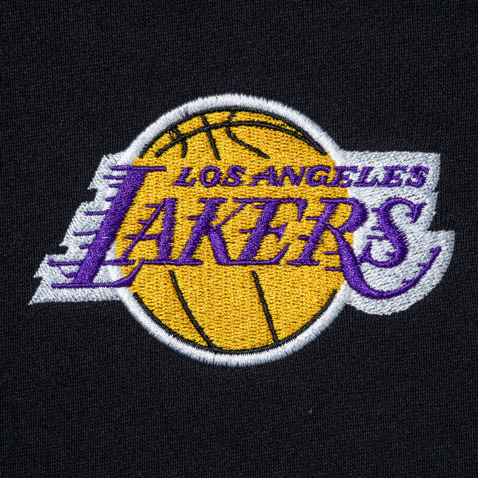 裏毛 スウェット クルーネック XLARGE x NBA ロサンゼルス・レイカーズ ブラック