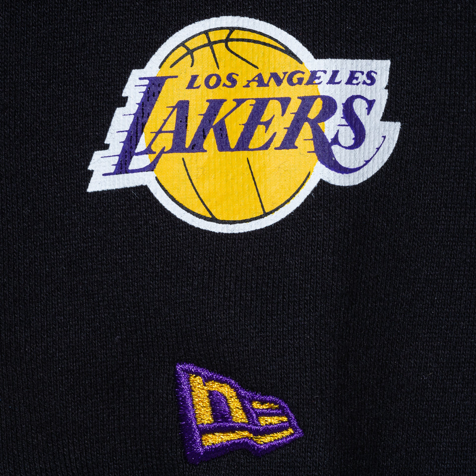 裏毛 スウェット クルーネック XLARGE x NBA ロサンゼルス・レイカーズ ブラック