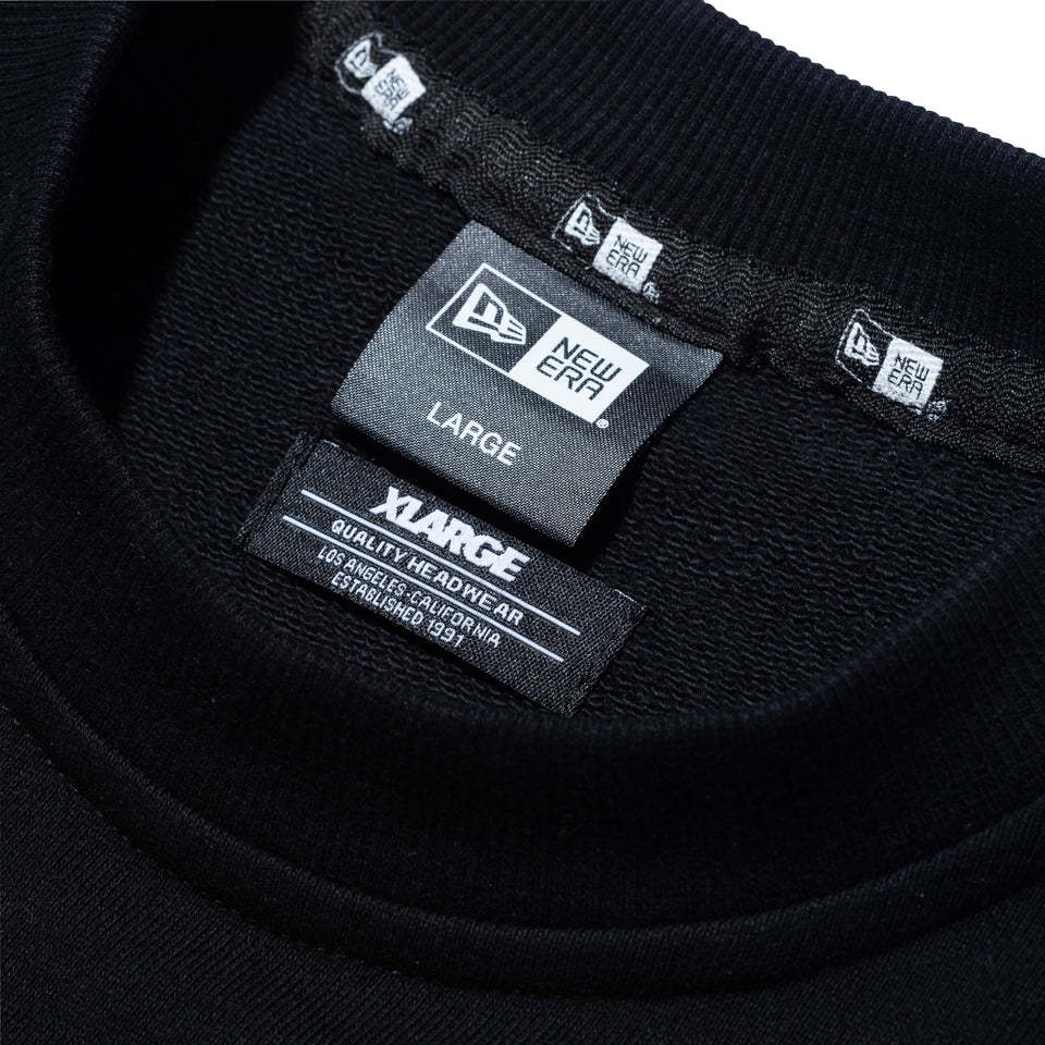 裏毛 スウェット クルーネック XLARGE x NBA ロサンゼルス・レイカーズ ブラック