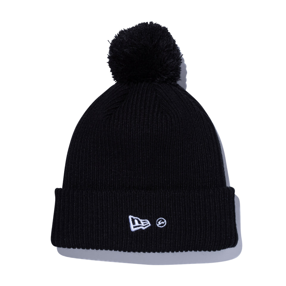 ポンポンニット リブ FRAGMENT DESIGN ブラック