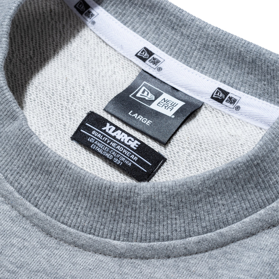 裏毛 スウェット クルーネック XLARGE x NBA ロサンゼルス・クリッパーズ グレー